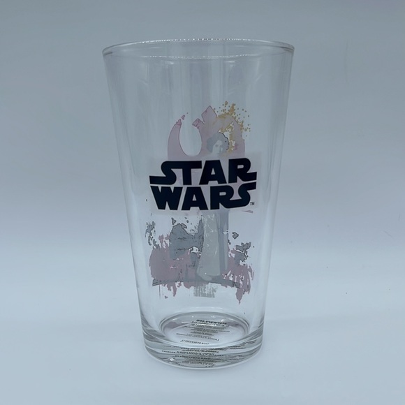 Star Wars glass pints. New. Set of 4. Luke Skywalker, Leia, Chewbacca, Han Solo - Picture 8 of 8